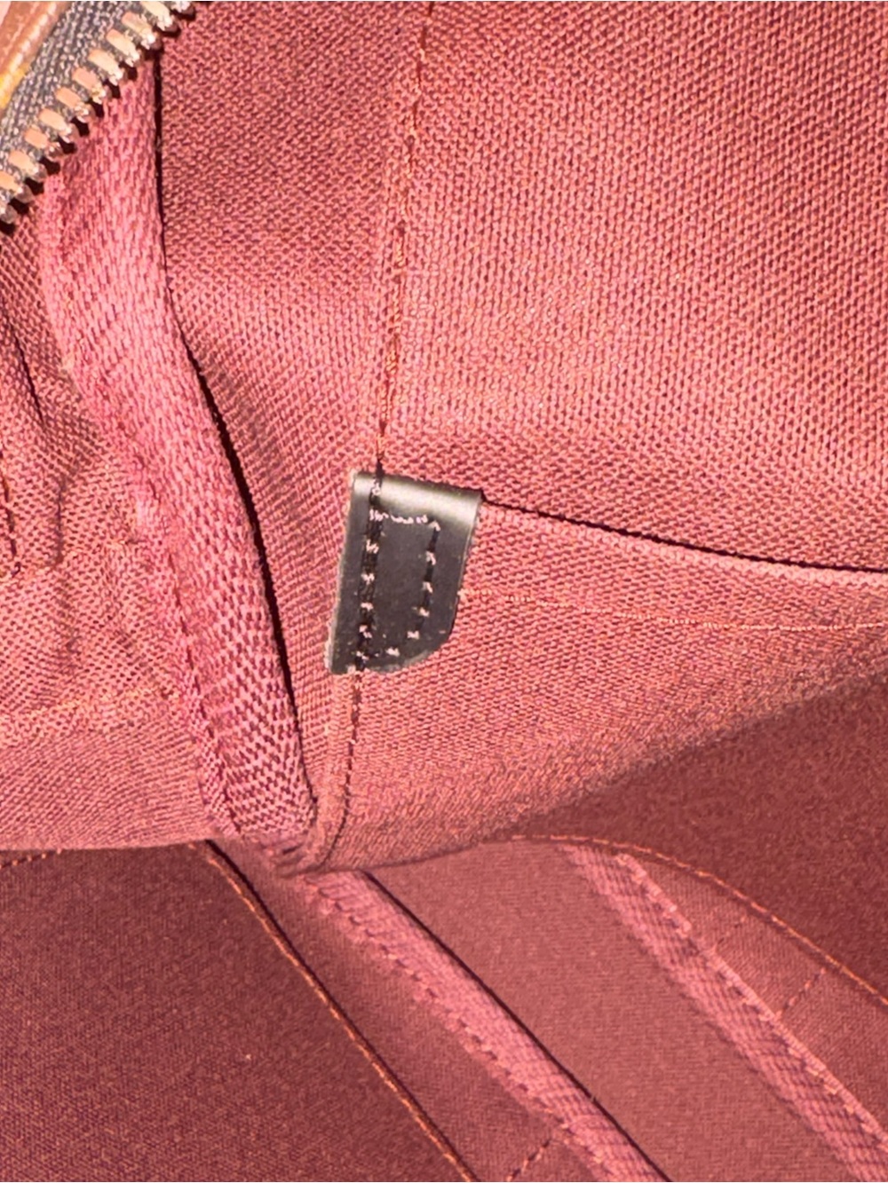 New - Never Used - Louis Vuitton Monogram Macassar Porte Documents Jour - Picture 9 of 14